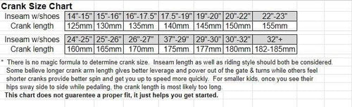 ANSWER Mini Square Taper Cranks