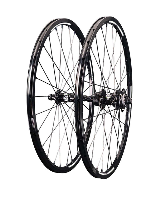 Crupi 24 x 1-1/8 28H CenterLock Wheelset