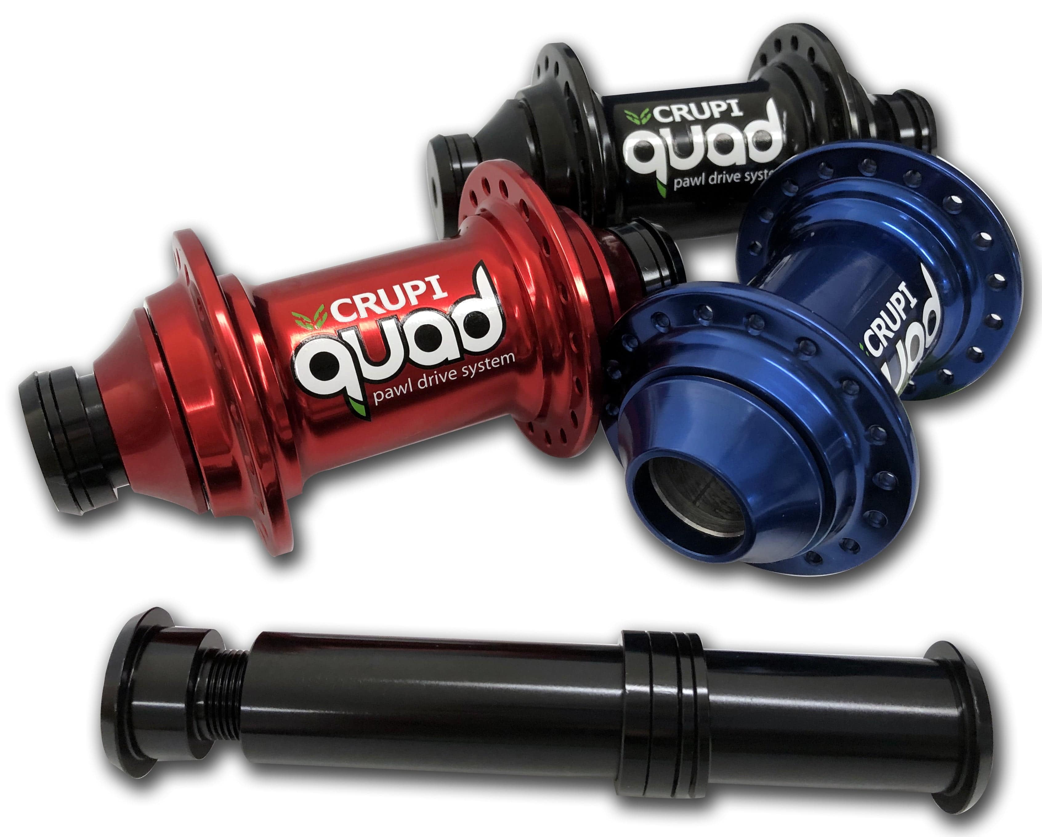 Crupi Quad 20mm Front Hubs