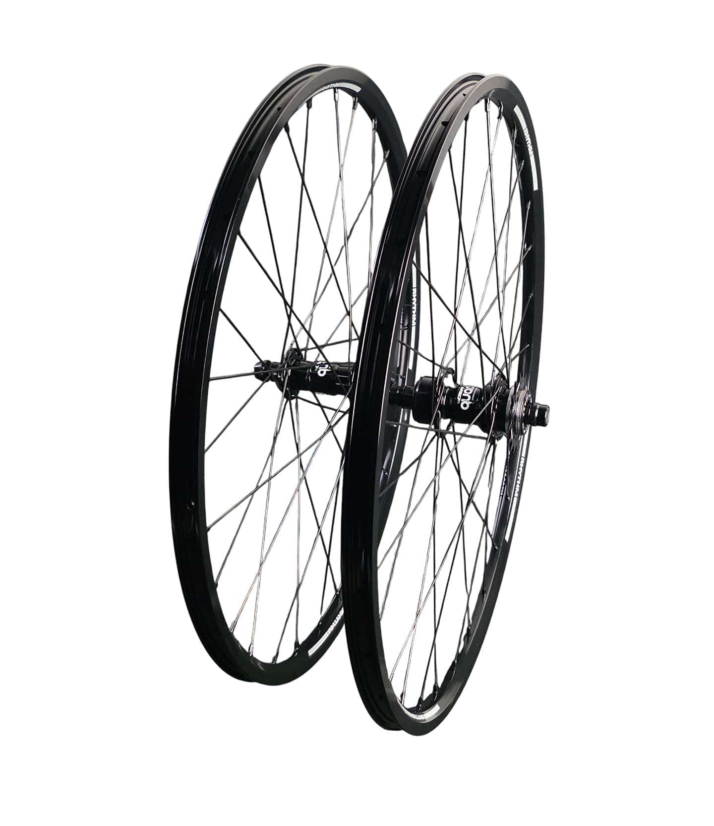 Crupi 24 x 1-3/8 28H CenterLock Wheelset