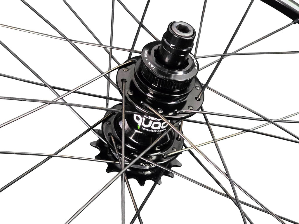 Crupi 20 x 1-3/8 28H CenterLock Wheelset