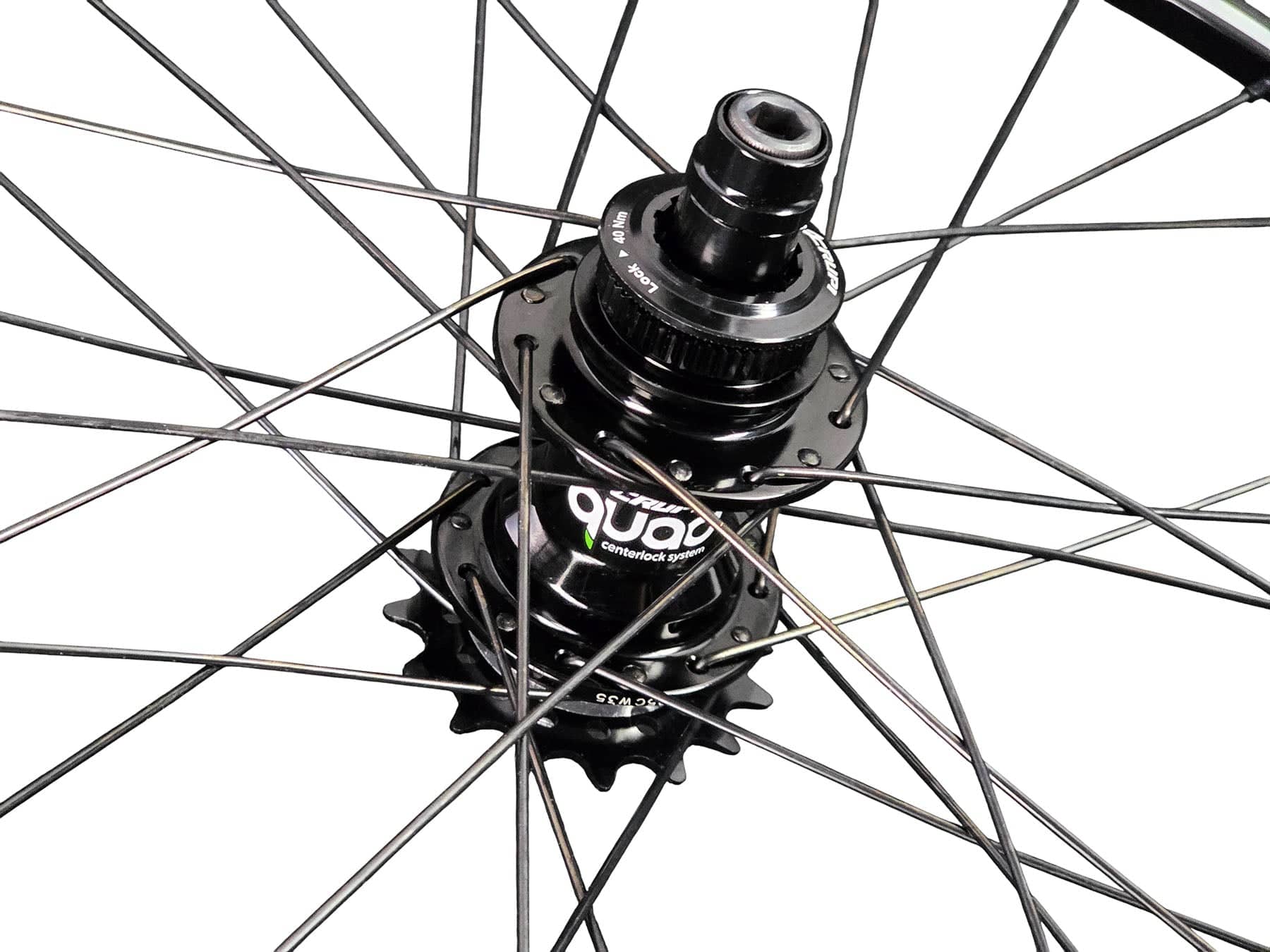 Crupi 20 x 1-3/8 28H CenterLock Wheelset