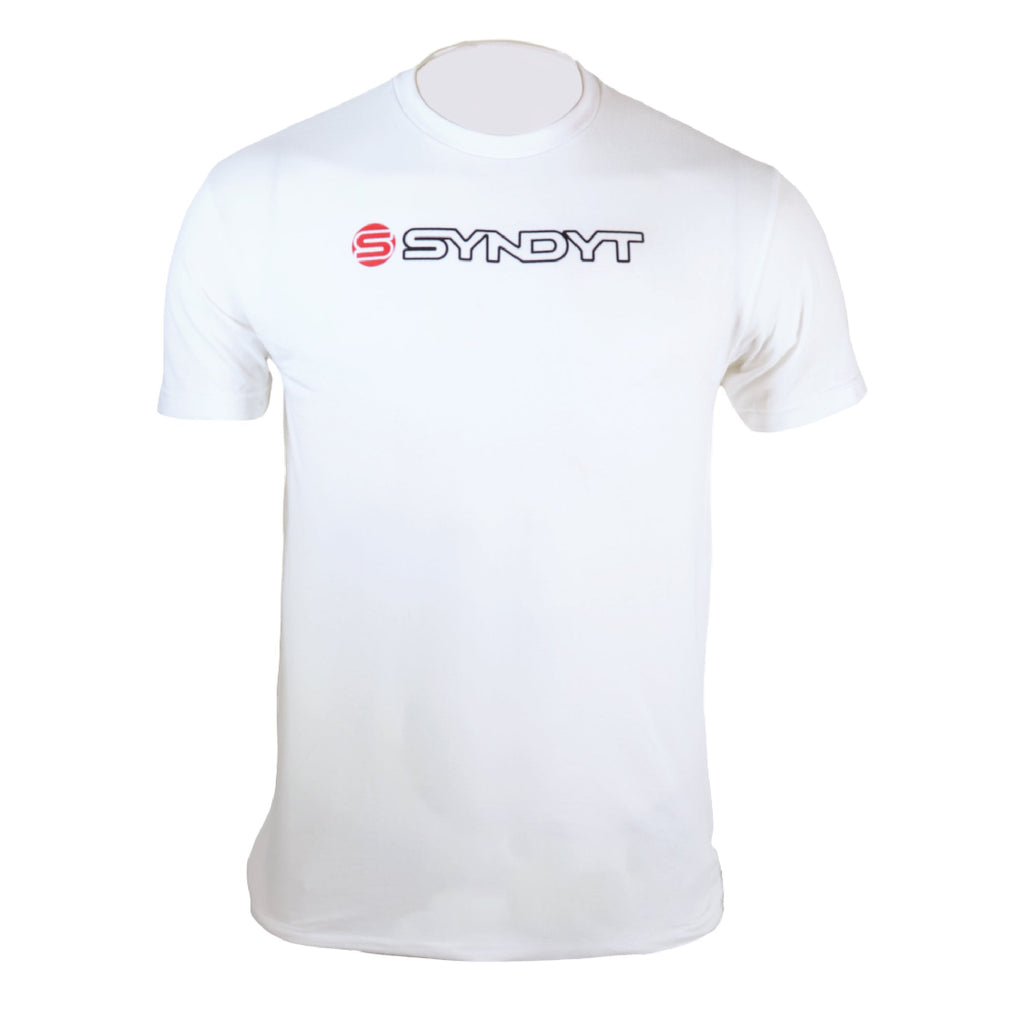 SYNDYT Short Sleeve Unisex T-Shirt White