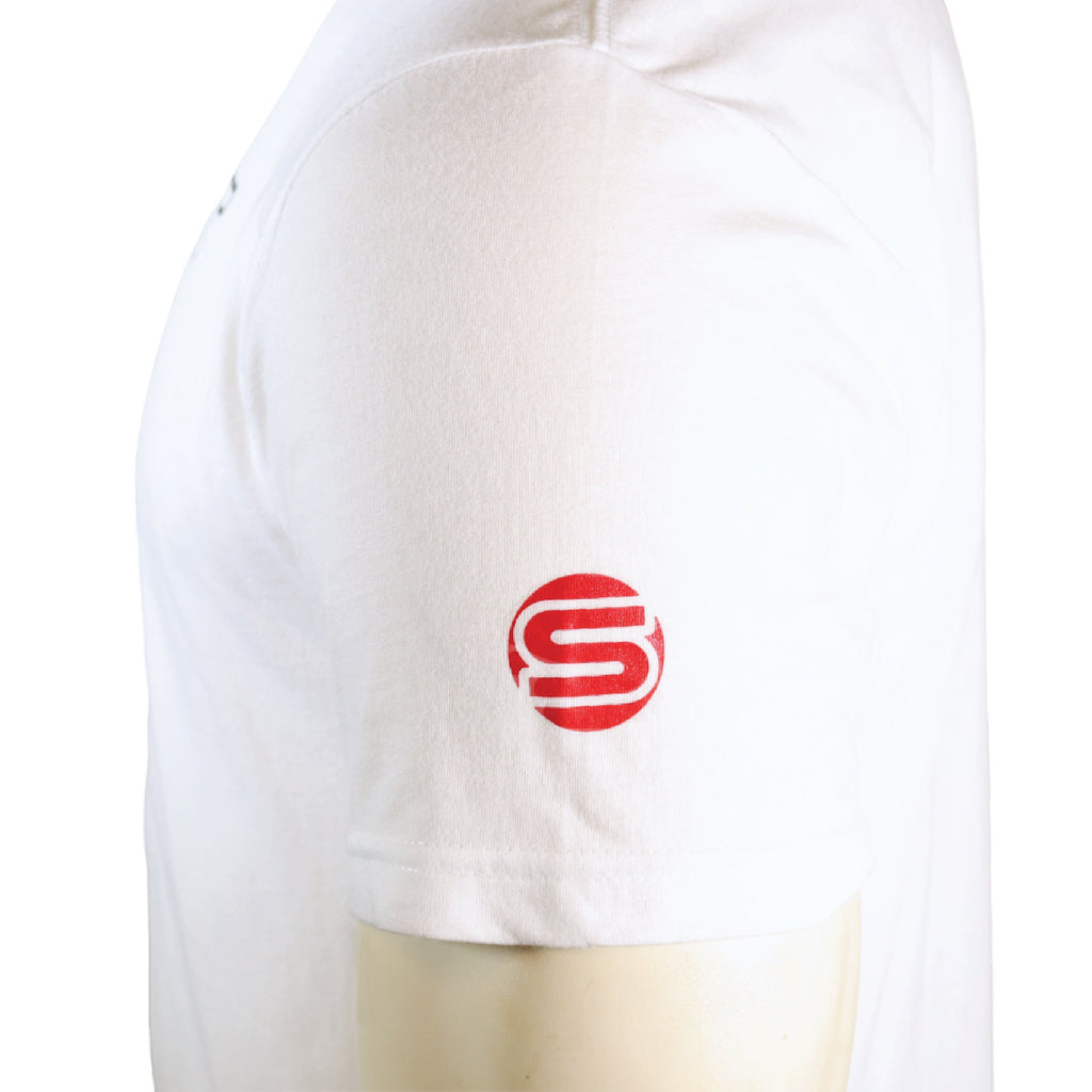 SYNDYT Short Sleeve Unisex T-Shirt White